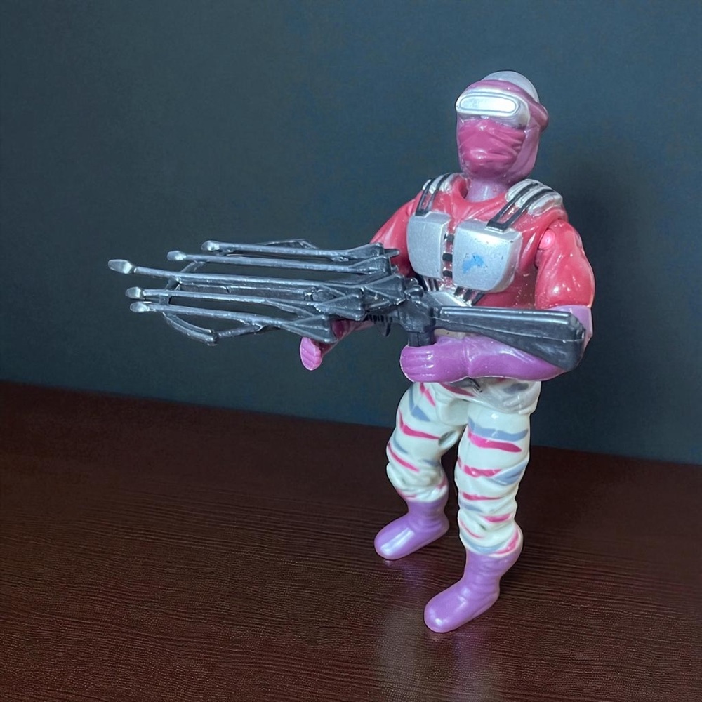 G.I. Joe Night Creeper Cobra Ninja 1990 3.75” + 1 Weapon